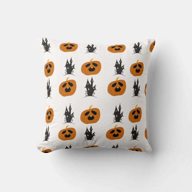 Halloween Throw Pillow (Front)