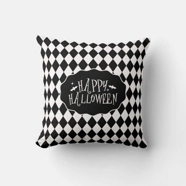 Halloween  throw pillow (Front)