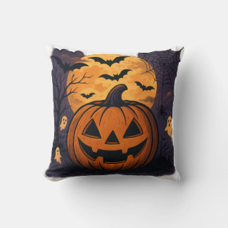 Halloween  throw pillow