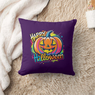 Halloween Throw Pillow – Spooky & Fun Decorative