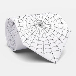 Halloween Tie/Spider Web Tie
