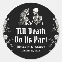 Halloween Till Death Do Us Part Bridal Shower