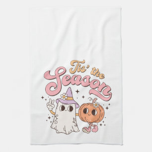 Halloween Tis the Season Kitchen Towel