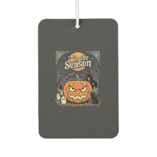Halloween Tis the Season Pumpkin Cat Design_1 Air Freshener