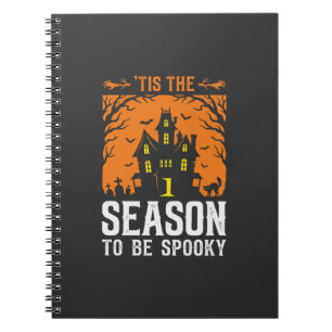 Halloween Tis The Season To Be Spooky Design_1 Notebook