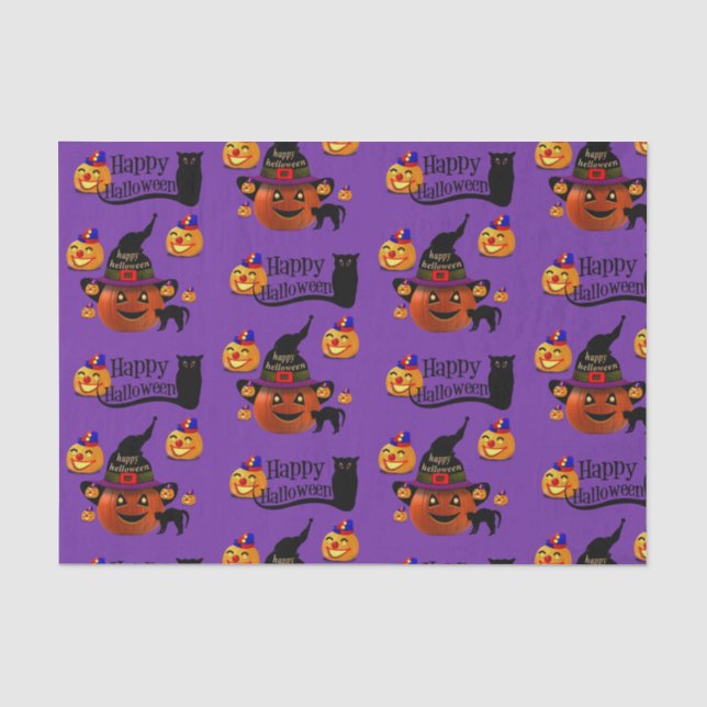 Halloween Tissue Paper (Front)