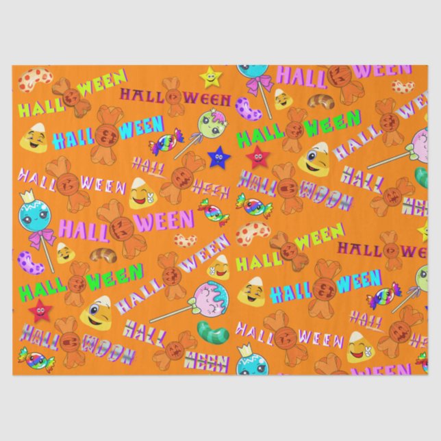 Halloween Tissue Paper (Front)