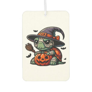 Halloween Tortoise Turtle Witch Hat Costume Spooky Air Freshener