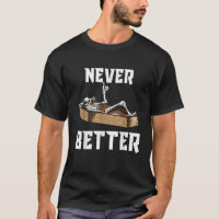 Halloween Totes Skeleton Never Better Sarg Pumpkin