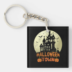 Halloween Town Keychain