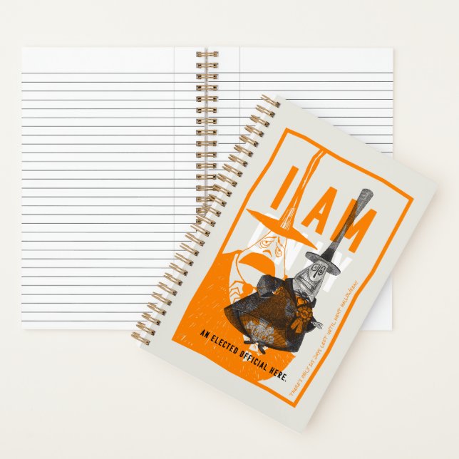 Halloween Town Mayor - Only An Elected Official Notebook (Inside)