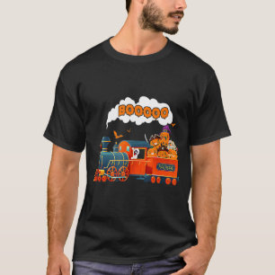 Halloween Train Boo   Ghost Pumpkin Toddler Kids B T-Shirt