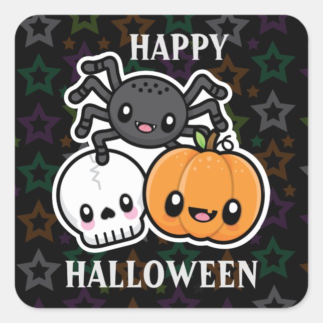 Halloween Traite autocollants (Devant)