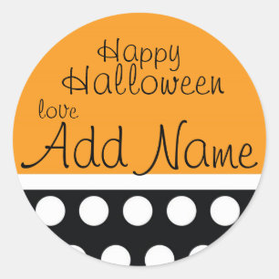 Halloween Treat Bag Sticker