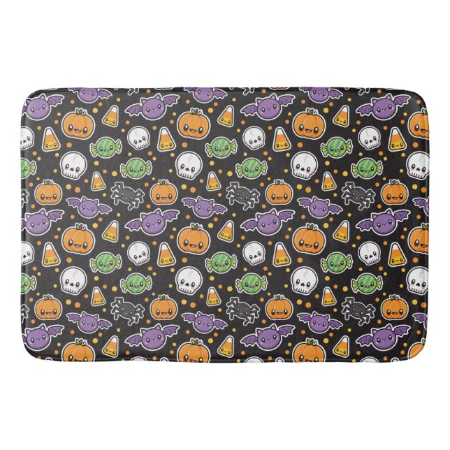 Halloween Treats bath mat (Front)