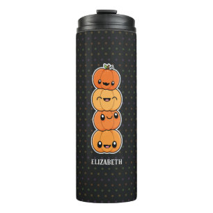 Halloween Treats Pumpkins Thermal Tumbler