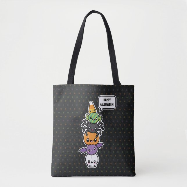 Halloween Treats tote bag (Front)