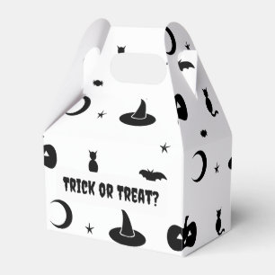 Halloween Trick or Treat Bag Favor Box