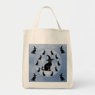 Halloween/Trick or Treat Cat Tote Bag