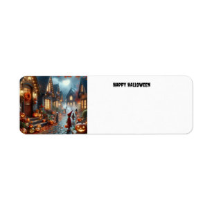 Halloween trick or treat children