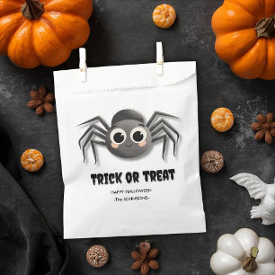 Halloween Trick or Treat – Custom Spider Design Favour Bag