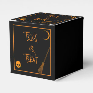 Halloween Trick or Treat Favor Box