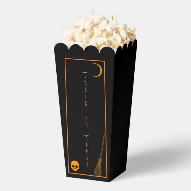Halloween Trick or Treat  Favor Box (Popped)