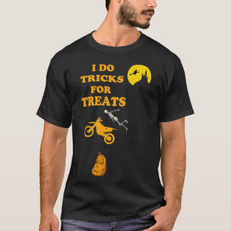 Halloween Trick Or Treat  Gift Idea Dirt Bike  T-Shirt