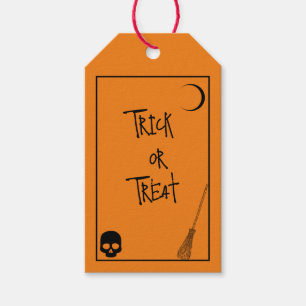 Halloween Trick or Treat  Gift Tags