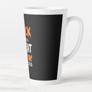 Halloween Trick Or Treat Give Me Candies Latte Mug