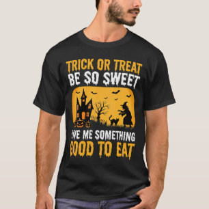 Halloween Trick or Treat Haunted House Witch T-Shirt