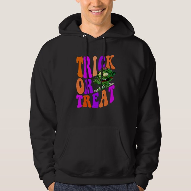 Halloween  Trick or Treat Hoodie (Front)