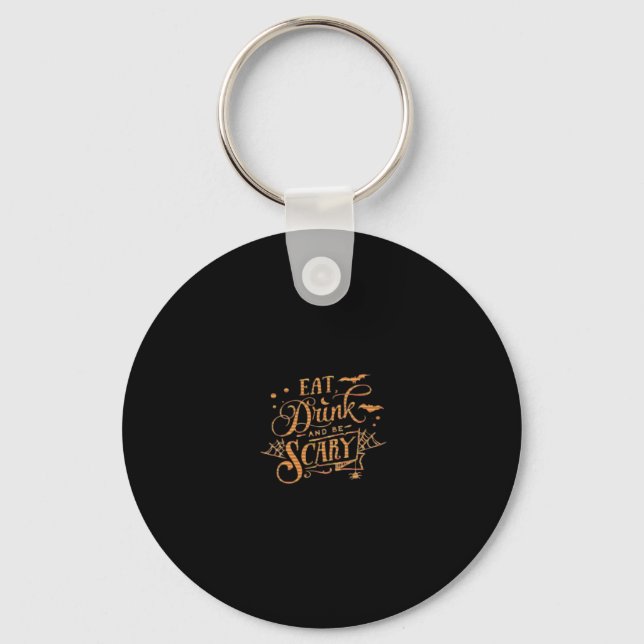 Halloween Trick Or Treat  Keychain (Front)
