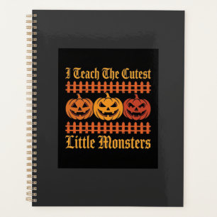 Halloween Trick Or Treat Little Monsters Pumpkin D Planner