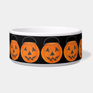 Halloween Trick or Treat Orange Pumpkin Carving