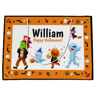 Halloween Trick-or-Treat Parade Personalized Bag