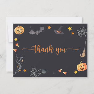 Halloween Trick or Treat Thank You Card