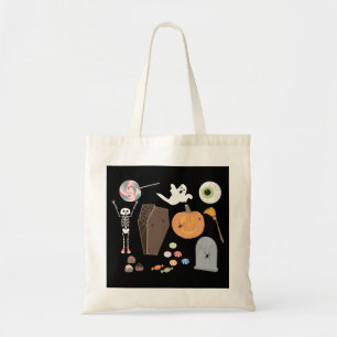 Halloween Trick or Treat Tote Bag