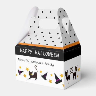 Halloween Trick Treat Candy Favor Box