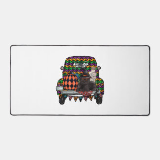 Halloween Truck Desk Mat