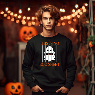 Halloween Trump Behind Bars This Is No Boo Sheet Sweatshirt