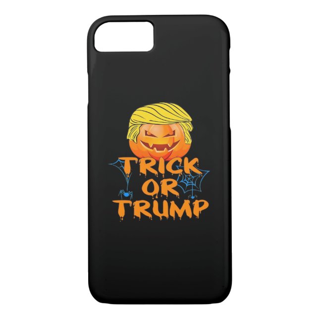Halloween Trumpkin Classic Case-Mate iPhone Case (Back)