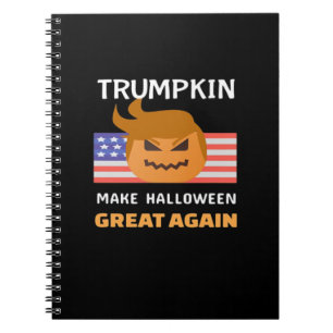 Halloween Trumpkin Classic Notebook