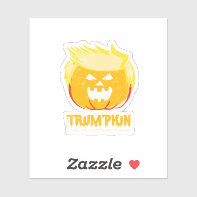Halloween Trumpkin Funny (Sheet)