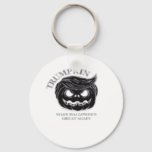 Halloween Trumpkin  Funny & Cute Halloween Costume Keychain