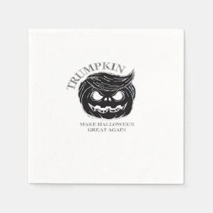 Halloween Trumpkin  Funny & Cute Halloween Costume Napkin