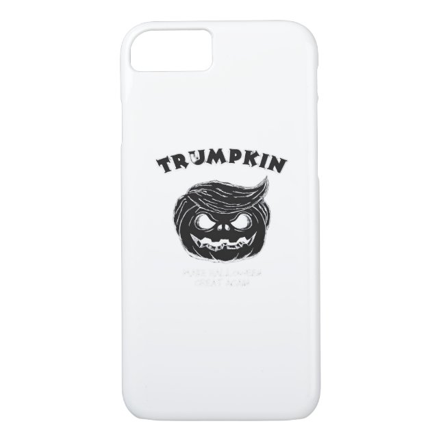 Halloween Trumpkin  Funny Halloween Costume Case-Mate iPhone Case (Back)