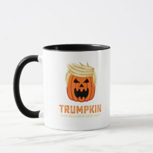 Halloween Trumpkin Funny – Spooky Parody Slogan Mug