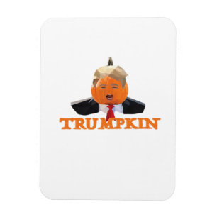 Halloween Trumpkin Magnet