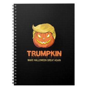 Halloween Trumpkin - Make Halloween Great Again De Notebook